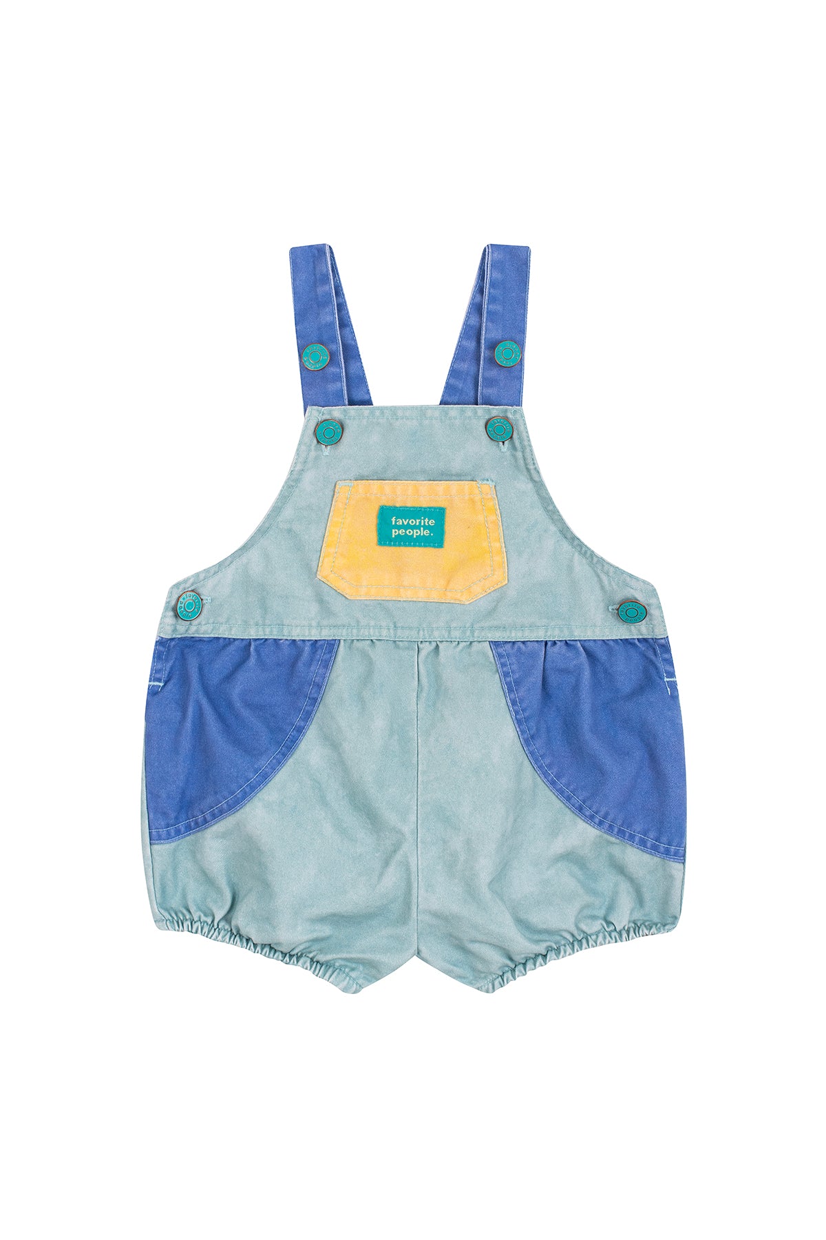 Favorite People - simpsons baby denim overalls