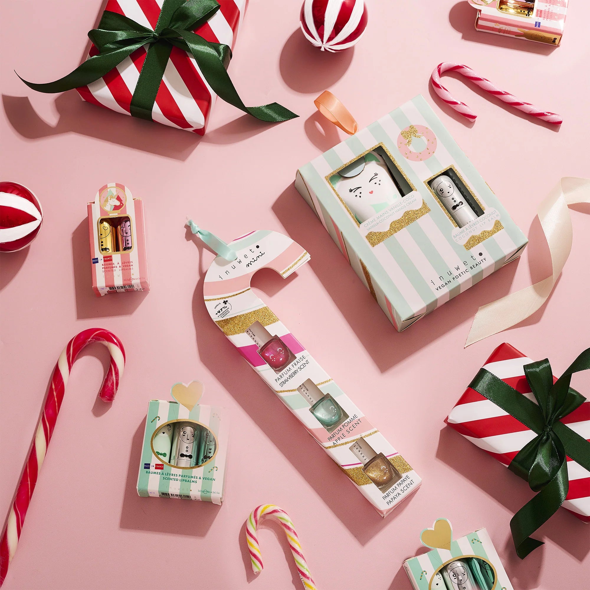 Inuwet - lip balm set - duo - jingle