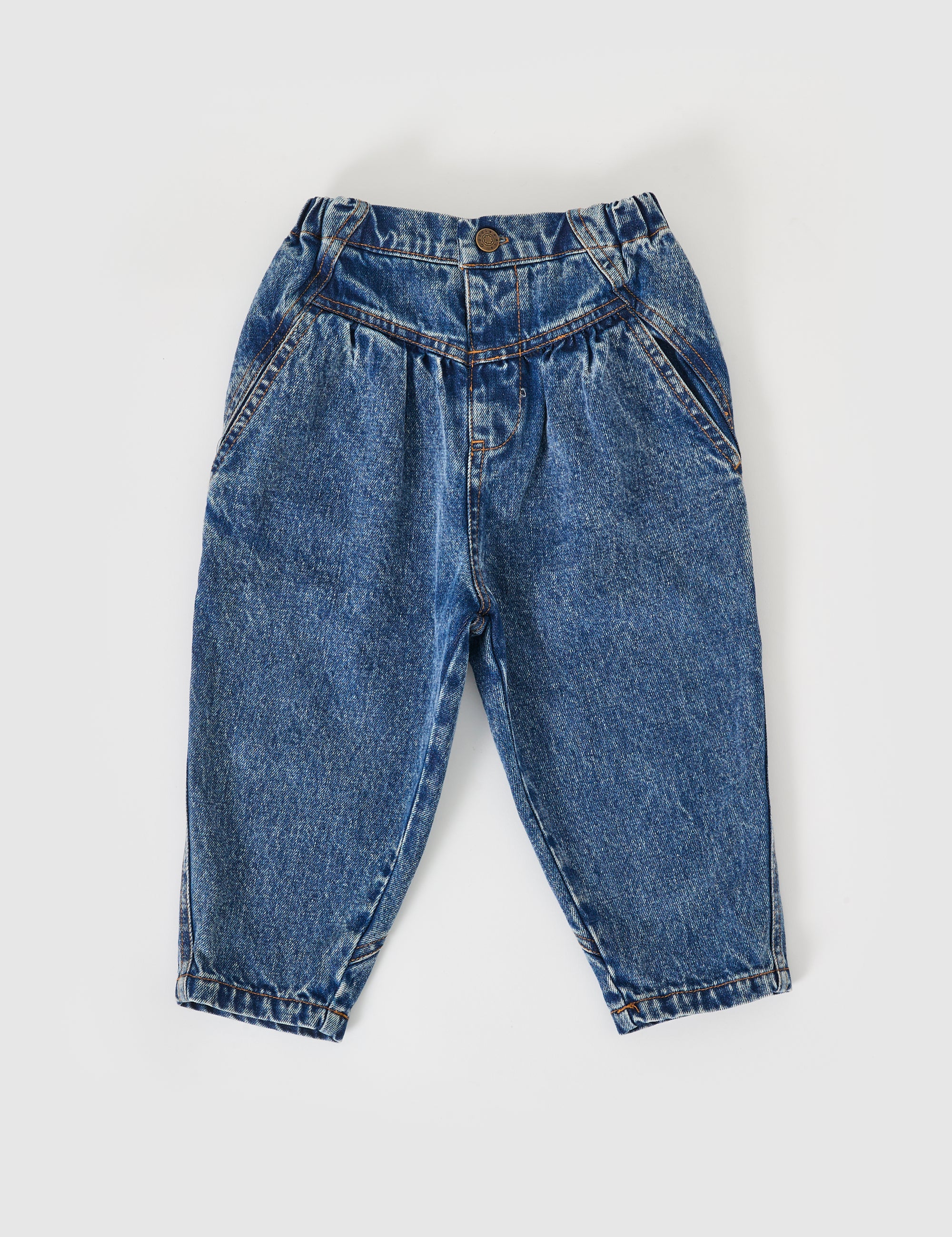 Goldie + Ace - nora denim pants - washed blue