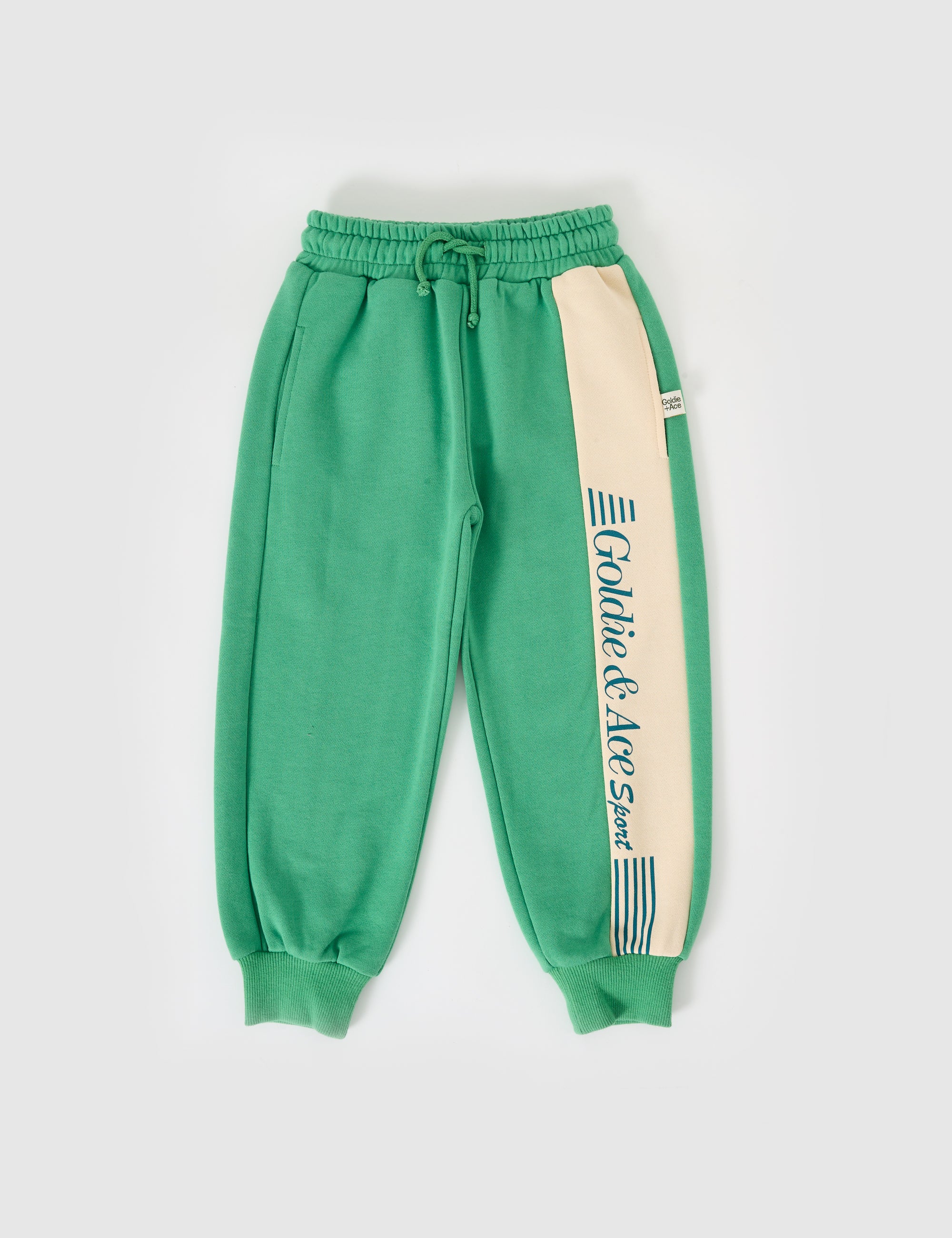 Goldie + Ace - sports day track pants - green