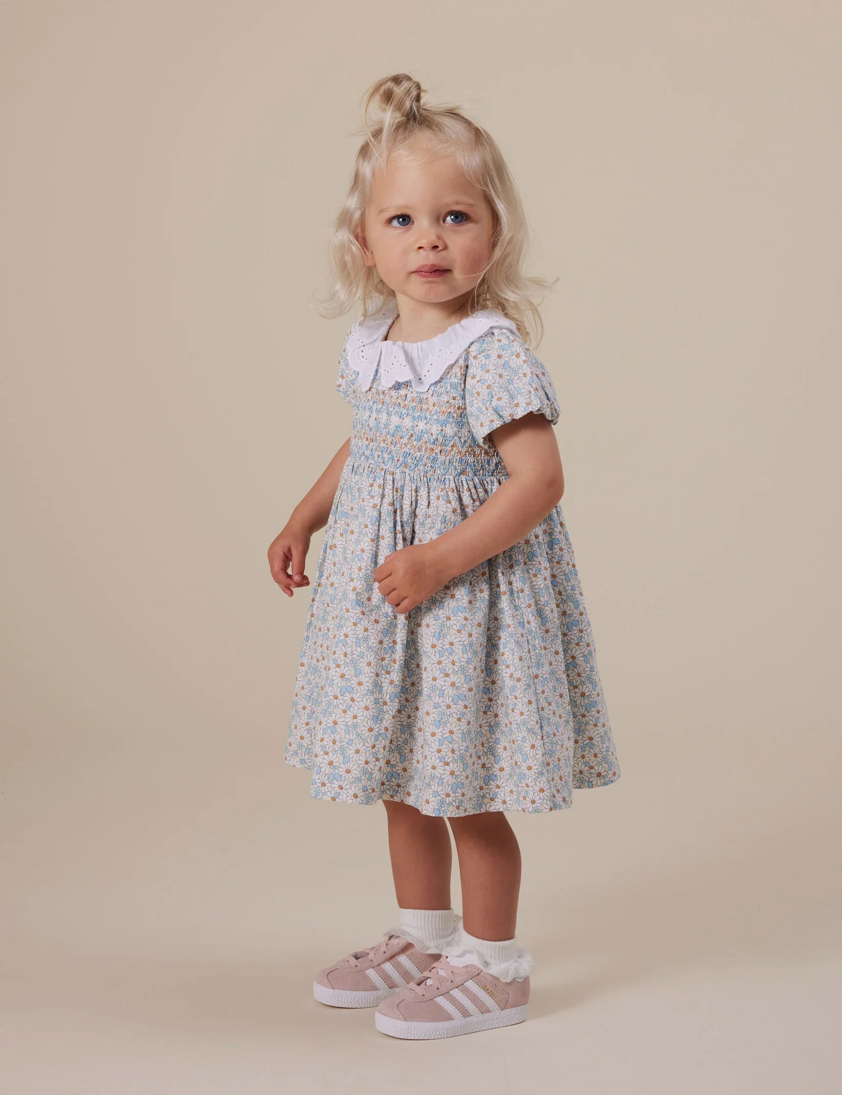 Goldie + Ace - flo smocked dress - sunny floral