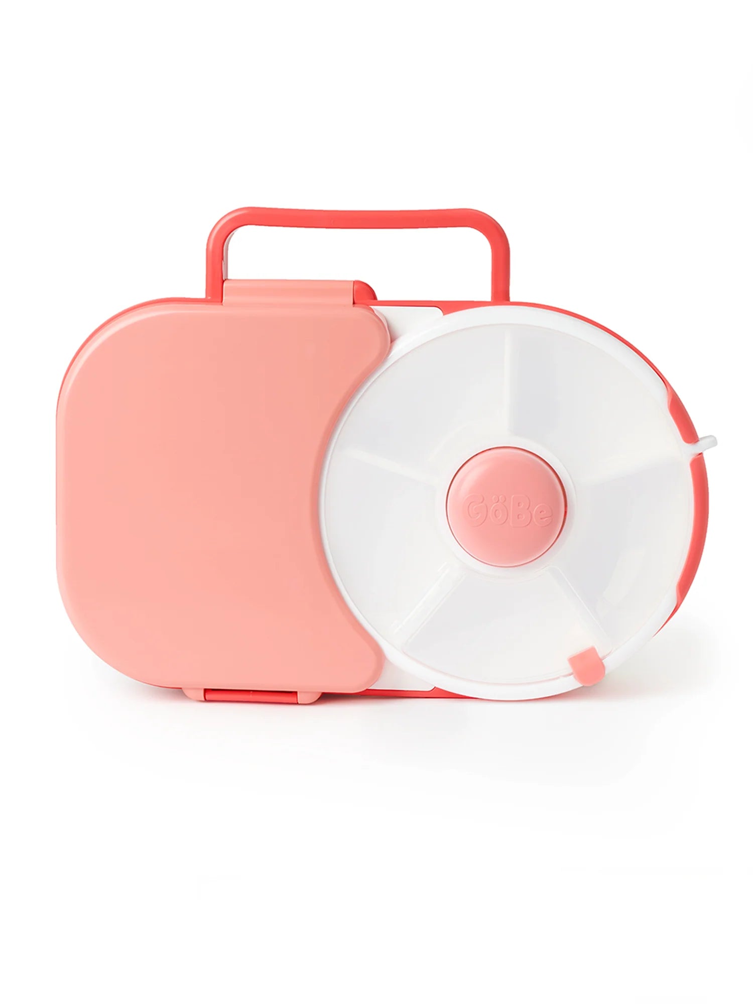 Gobe - lunchbox with snack spinner - watermelon pink