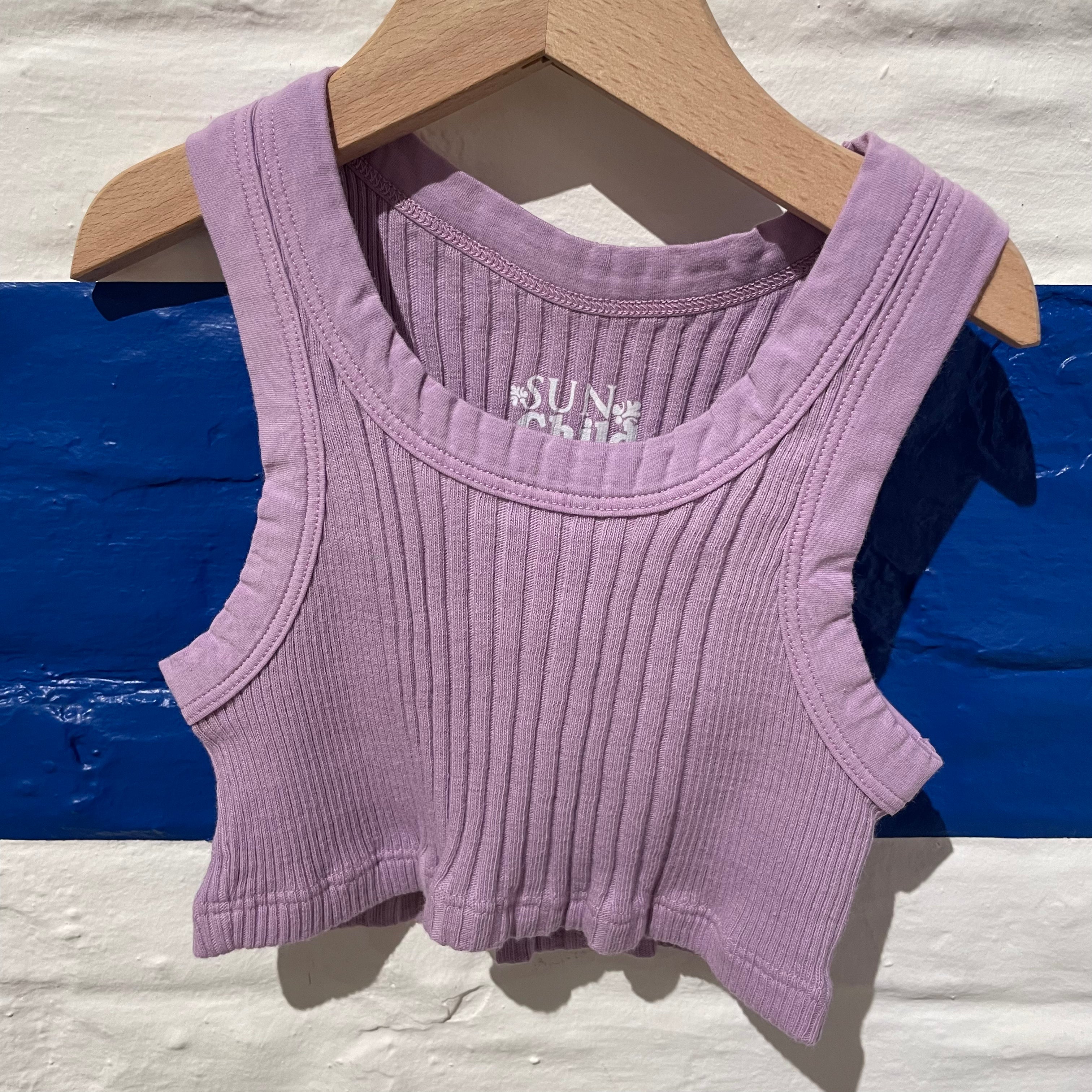 Sun Child - Cruz - crop top - lilas