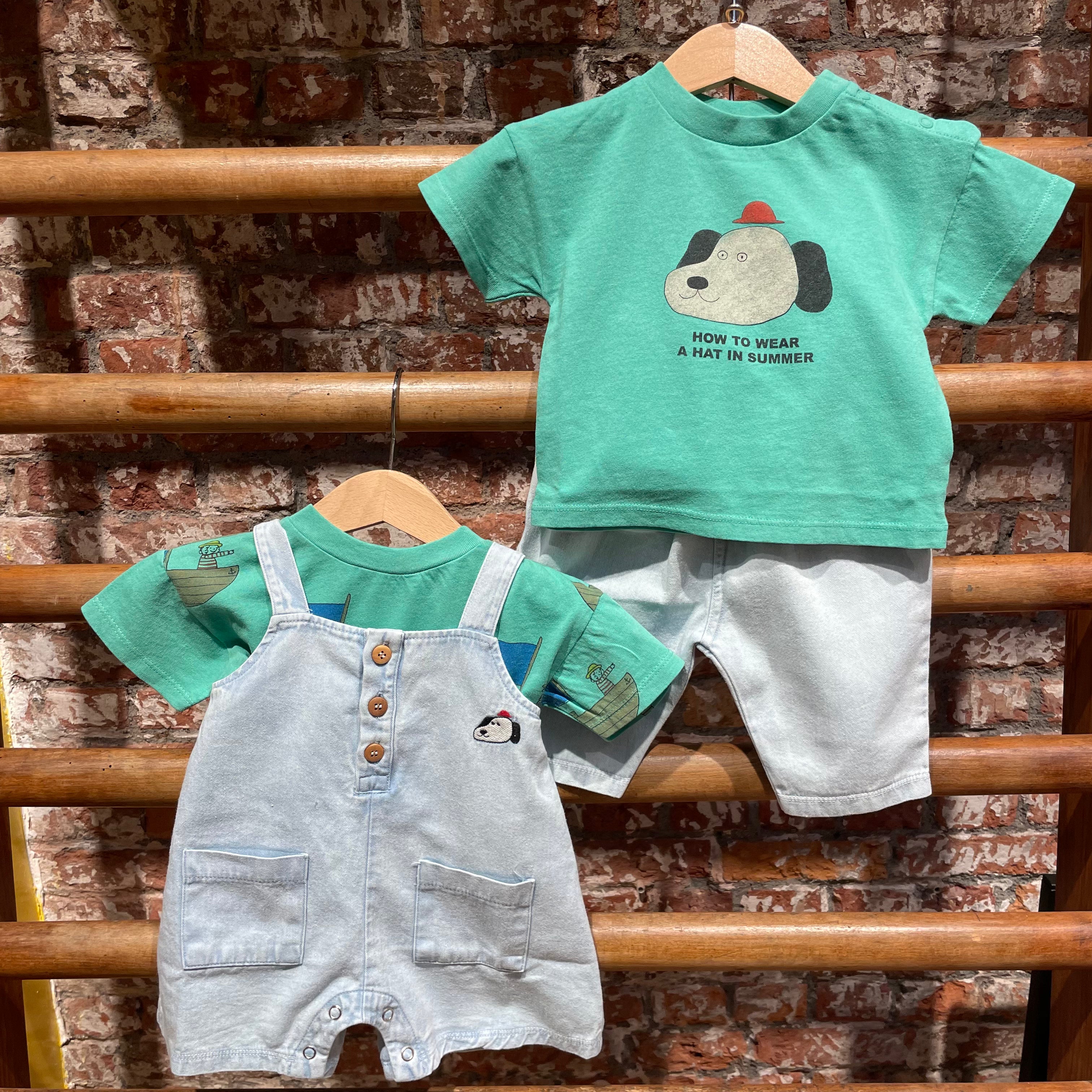 The campamento - baby - denim dungaree