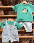 The campamento - baby - denim dungaree