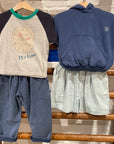 The campamento - kids - blue denim trousers