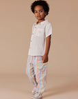 Goldie + Ace - kit resort stripe linen pocket pants