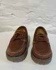 Boat shoes - suede brown