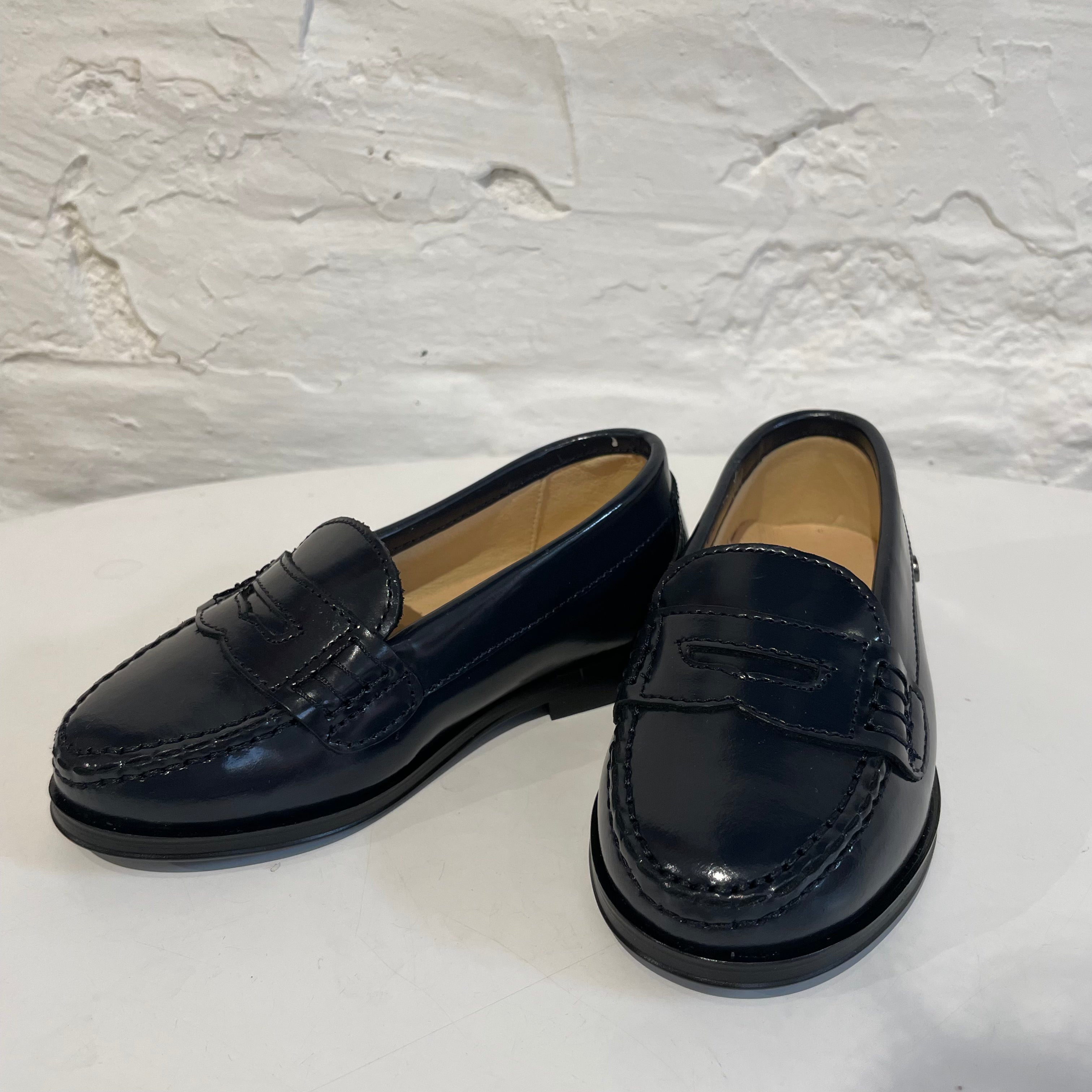 Penny loafers - marine