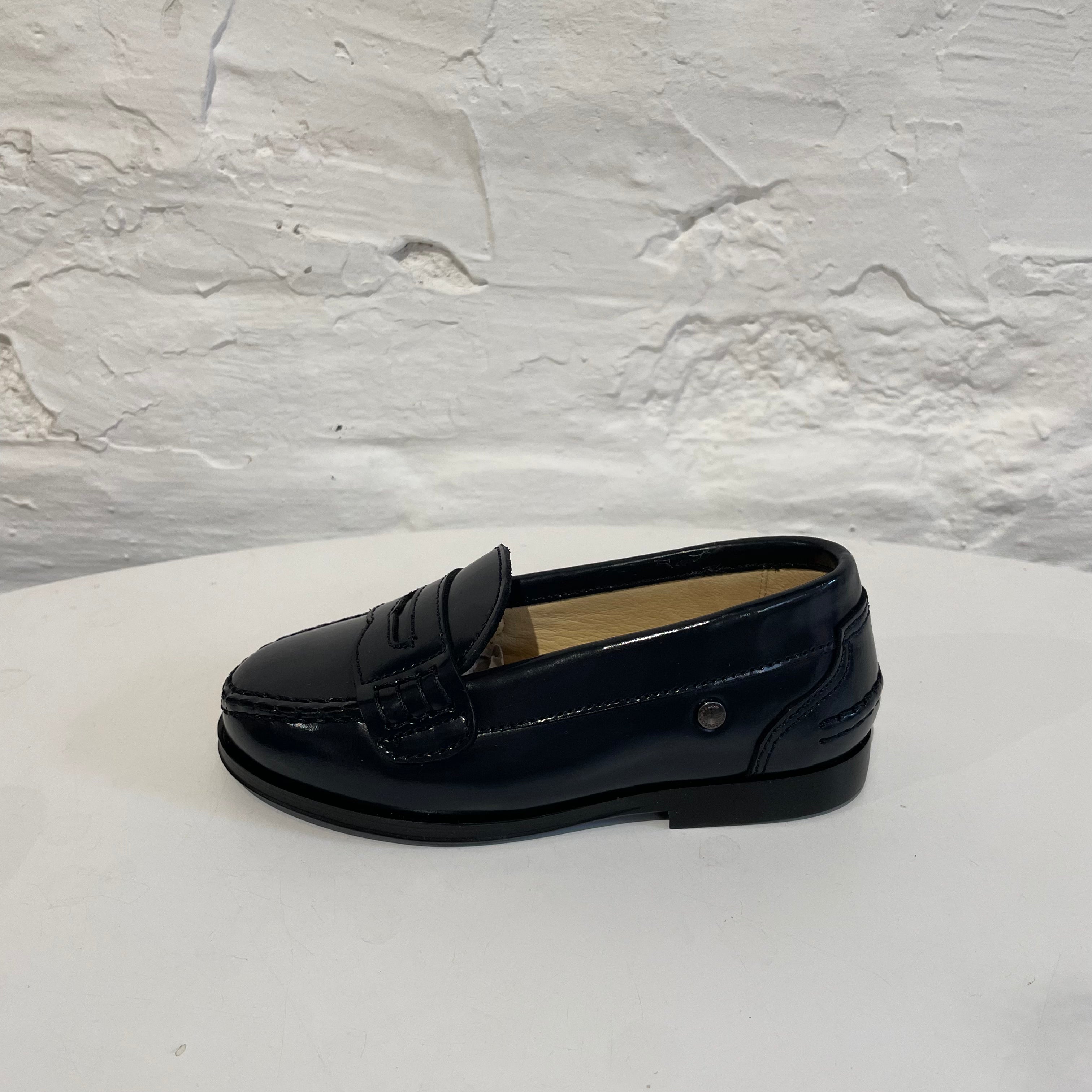 Penny loafers - marine