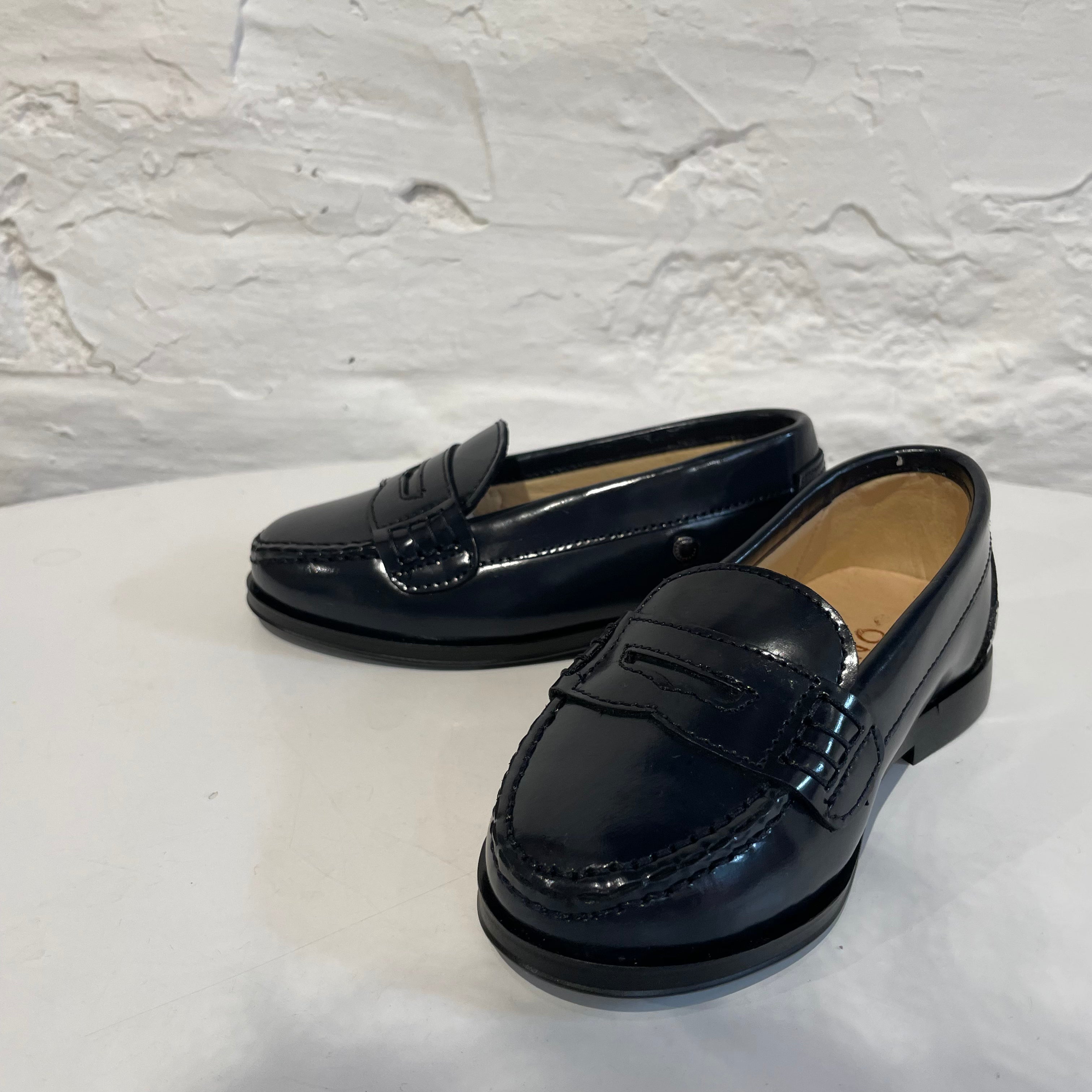 Penny loafers - marine