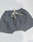 Pequeno tocon - vichy shorts - navy