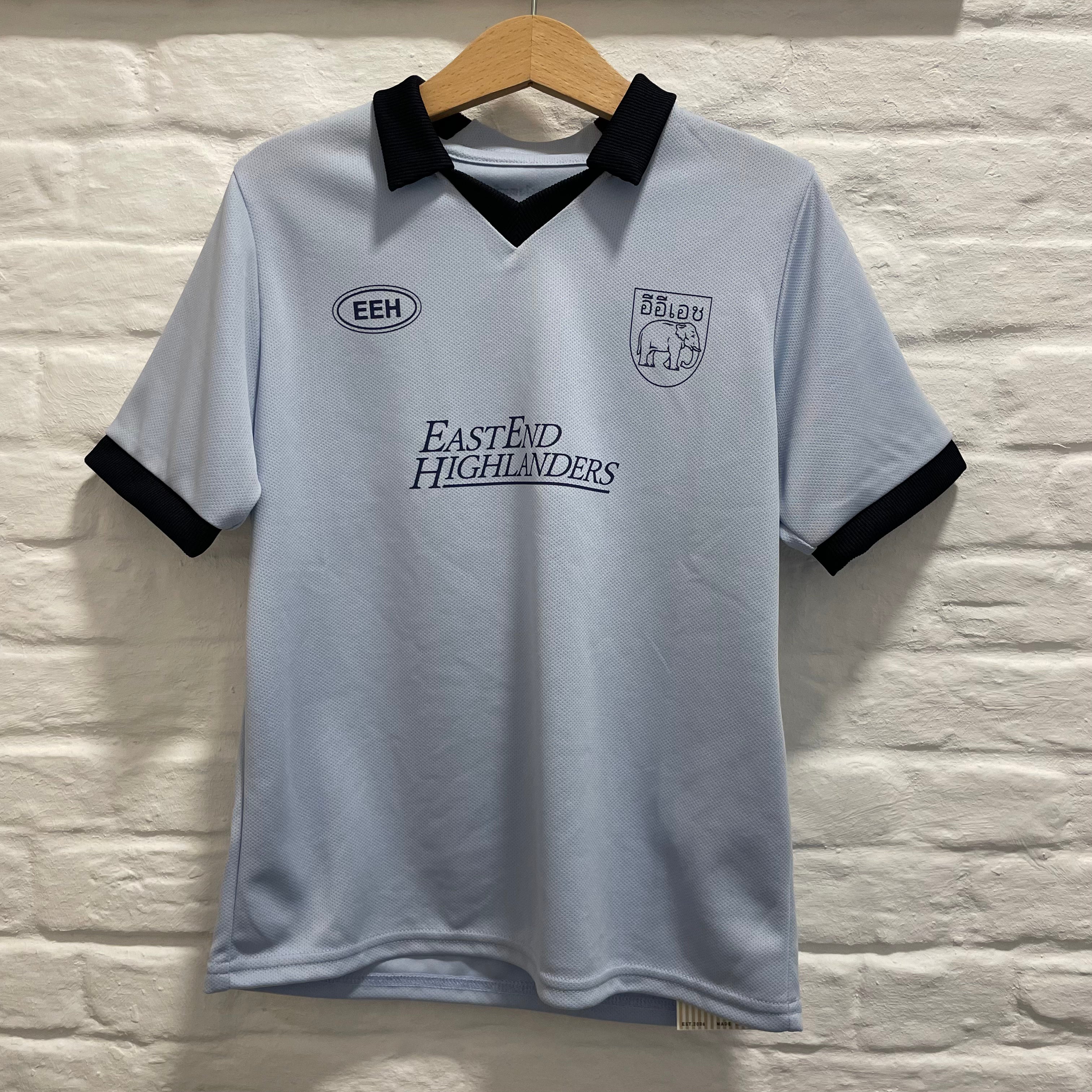 East End Highlanders - football t-shirt - light blue