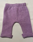 Pequeno tocon - 2063 - wool pointelle cardigan - lilac