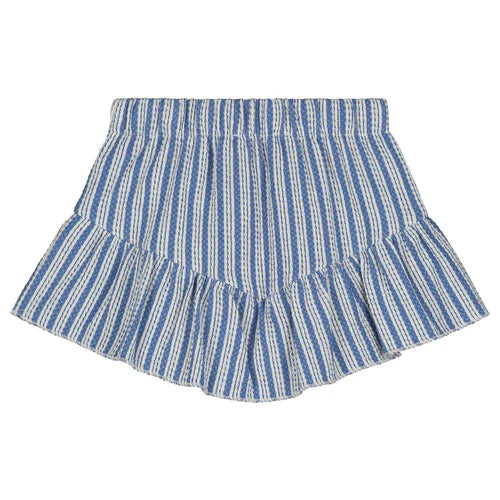 Charlie Petite - ines short - blue/white stripes