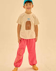 Jelly Mallow - JM pigment alladin pants - pink