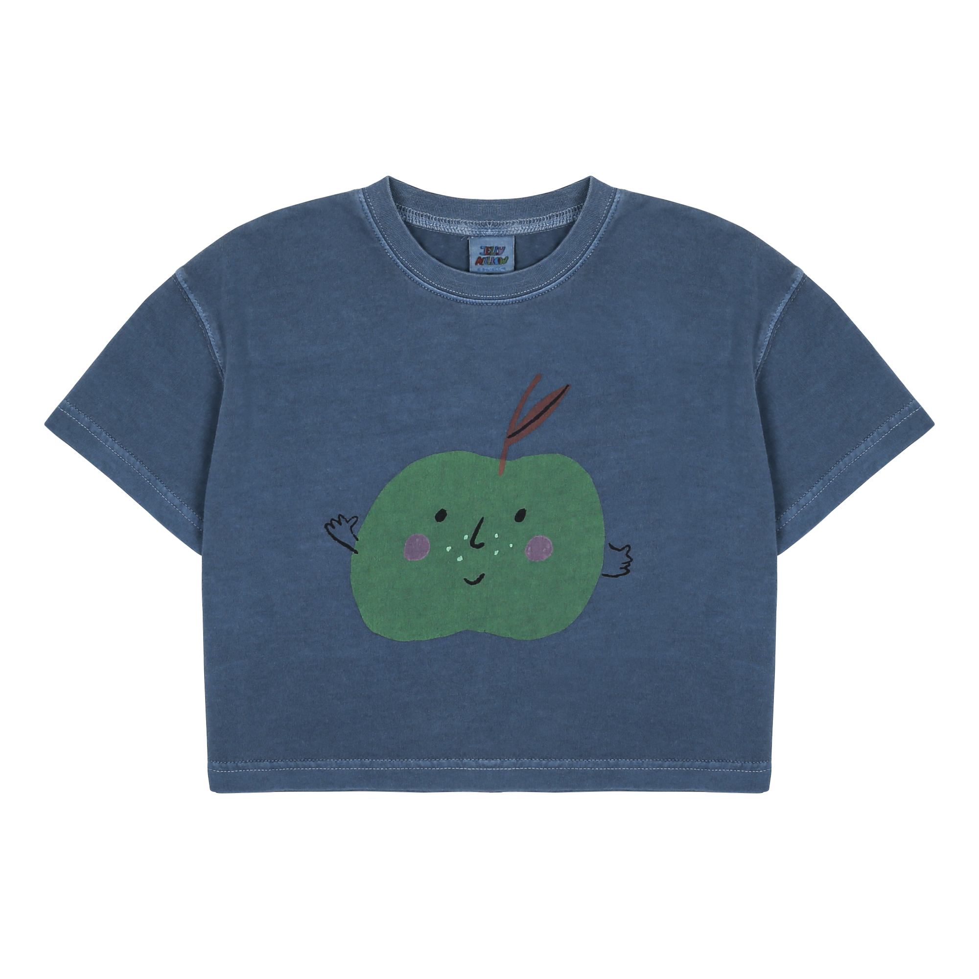 Jelly Mallow - apple pigment crop t-shirt