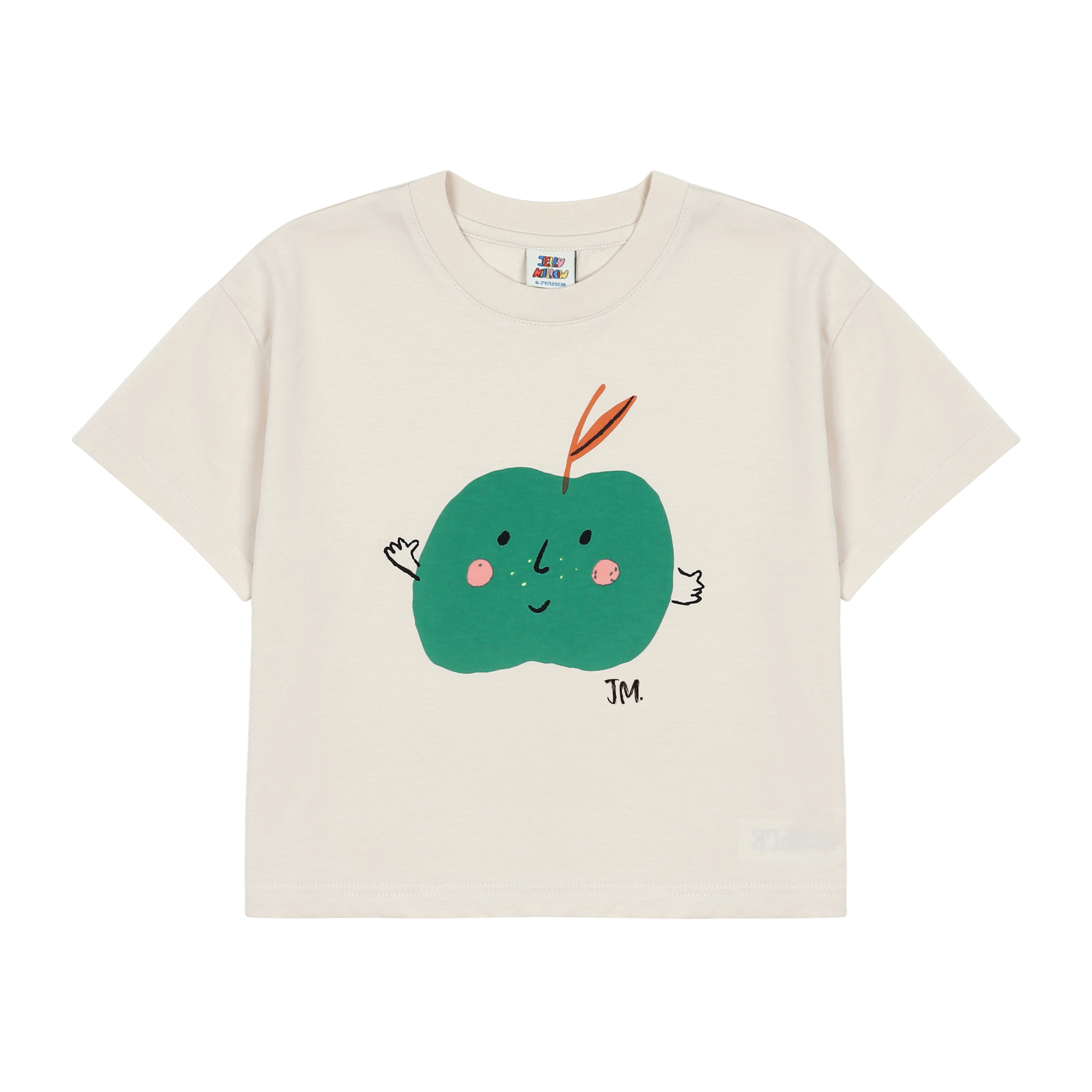 Jelly Mallow - green apple t-shirt