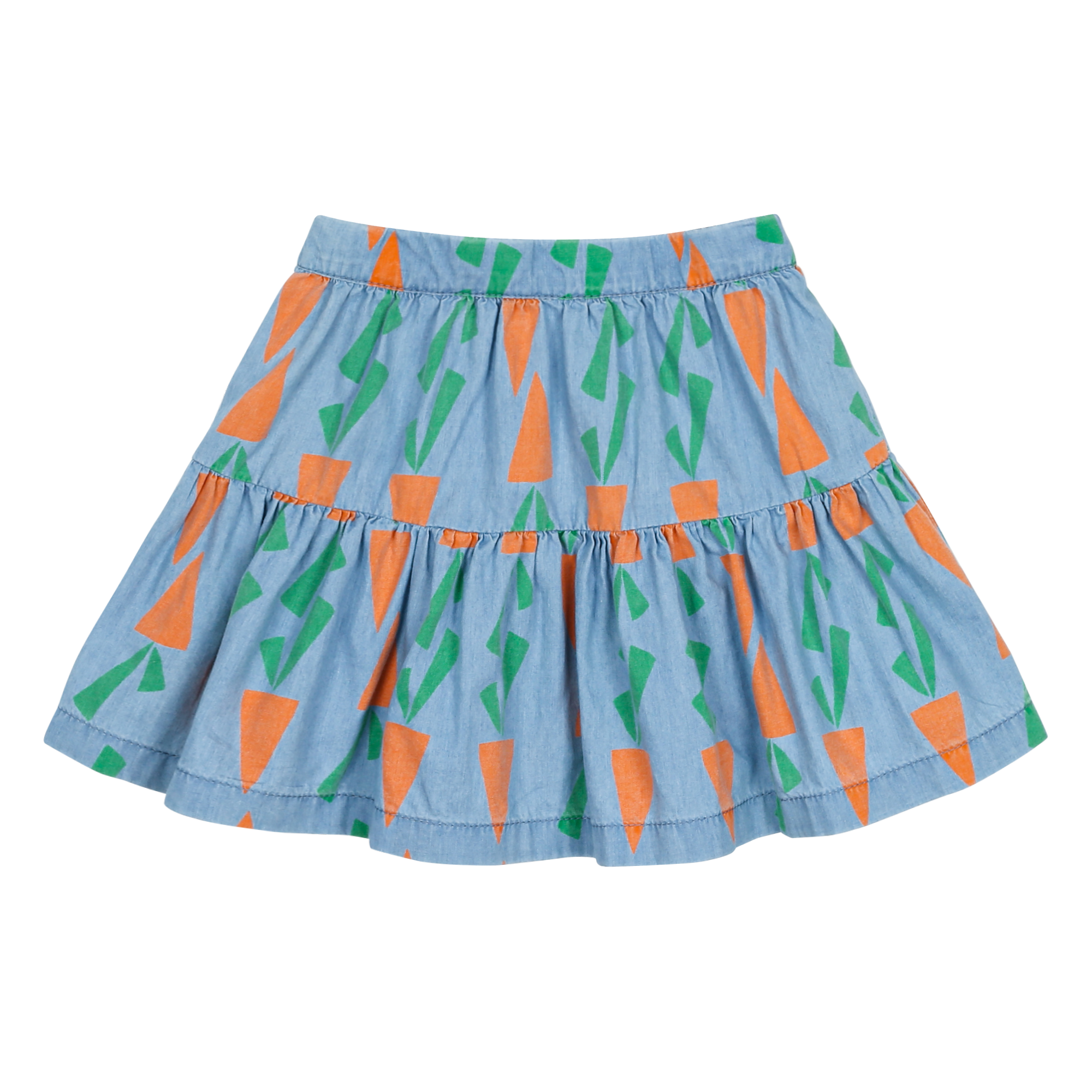 Jelly Mallow - carrot denim skirt