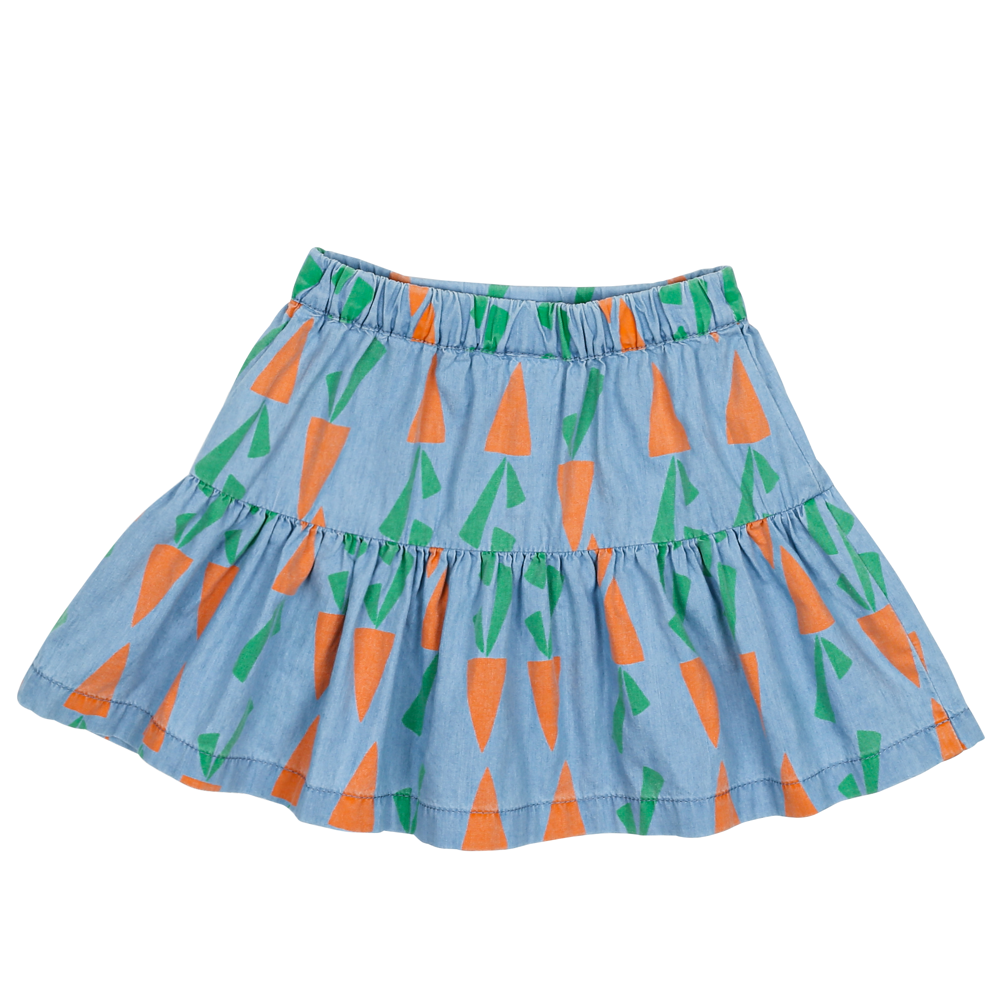 Jelly Mallow - carrot denim skirt