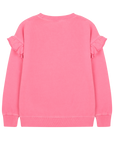 Jelly Mallow - together pigment ruffled sweatshirt