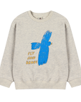 Jelly Mallow - flying bird sweatshirt