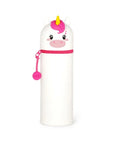 Legami - 2 in 1 silicone pencil case - kawaii - unicorn