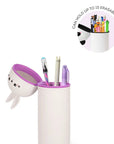 Legami - 2 in 1 silicone pencil case - kawaii - bunny