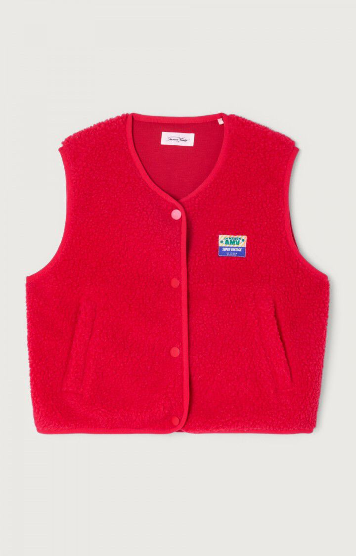 American Vintage - hoktown teddy bodywarmer - strawberry