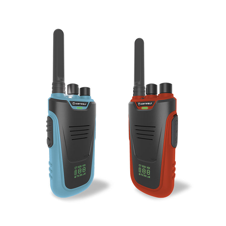 Kidywolf - kidytalk - walkie talkie - red/blue