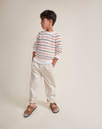 Buho - kids - twill pants - sand