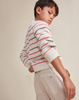 Buho - kids - marine jumper - stripes