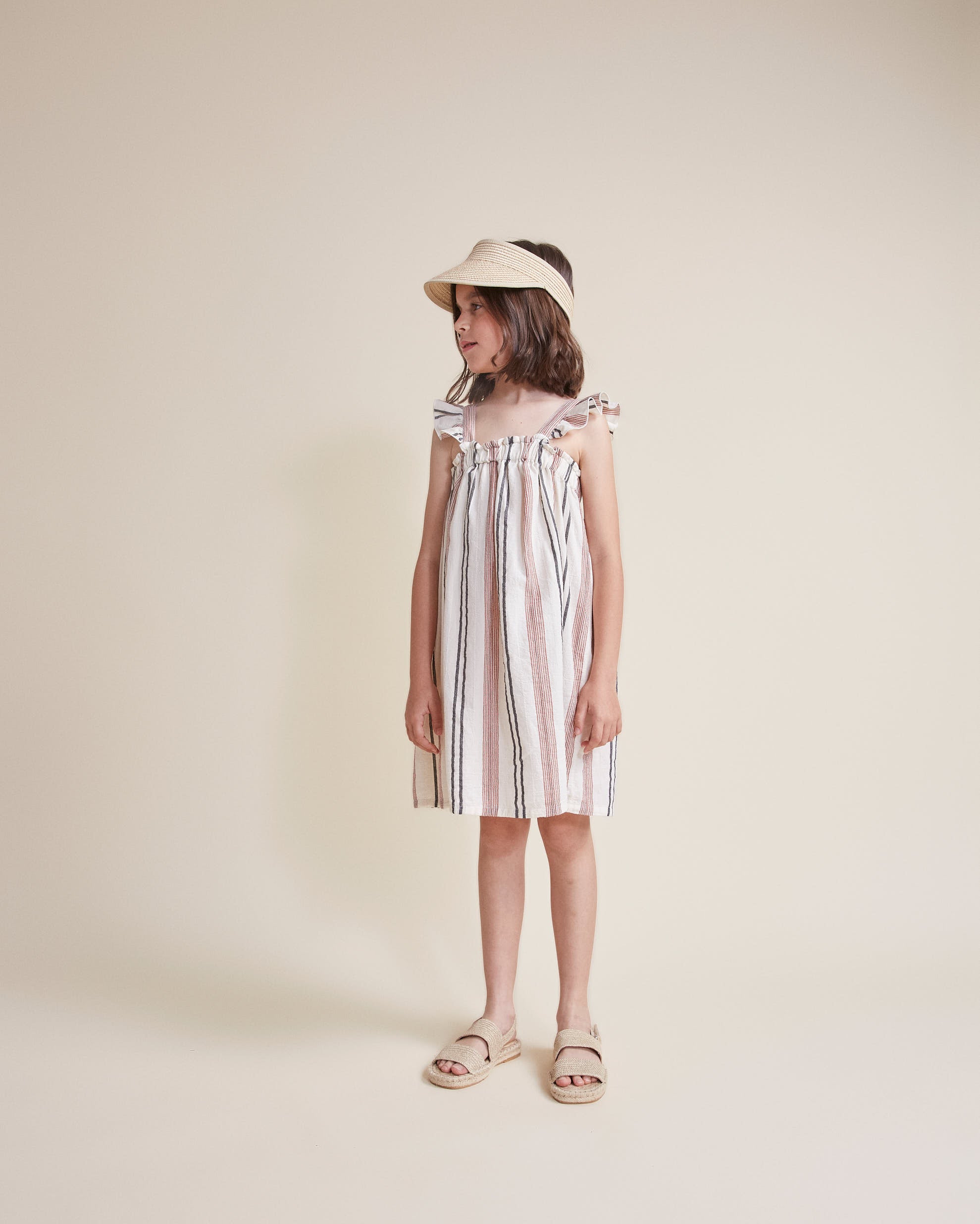 Buho - kids - etnic dress - stripes