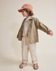 Buho - kids - twill pants - sand