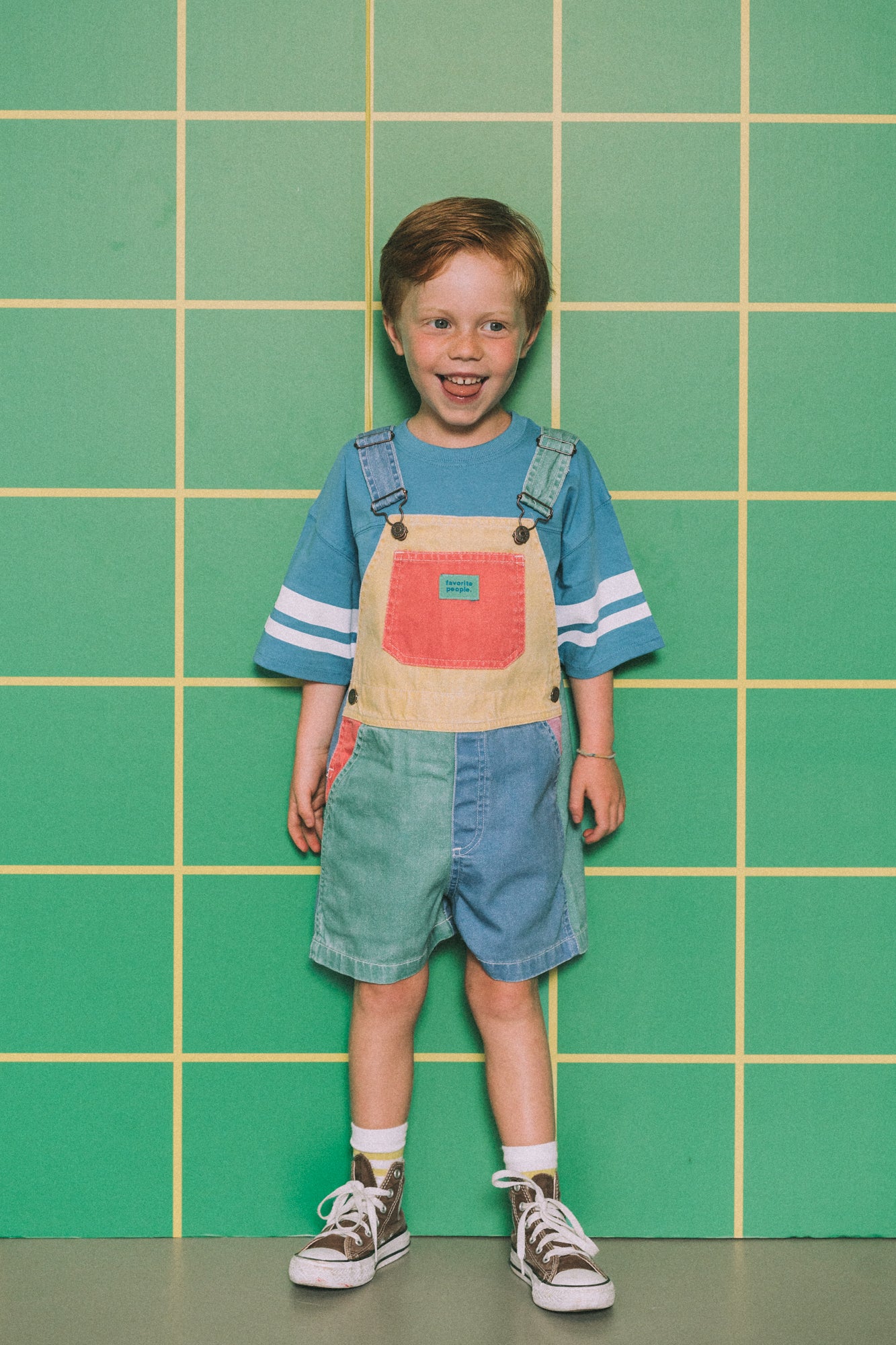 Favorite People - game boy short overalls