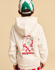 Maison Mangostan - hot hoodie - cloudy white