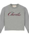 Charlie Petite - lux sweatshirt - grey melange