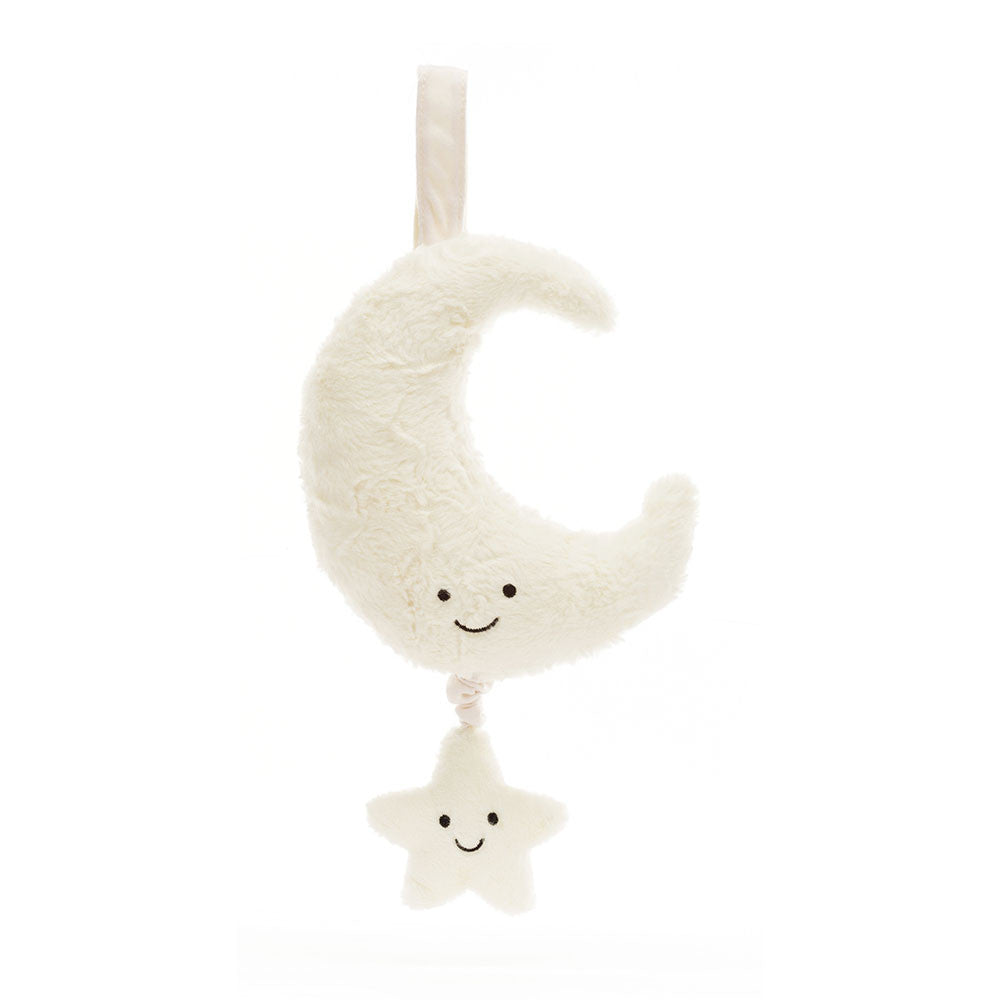 Jellycat - amuseables -  musical pull moon