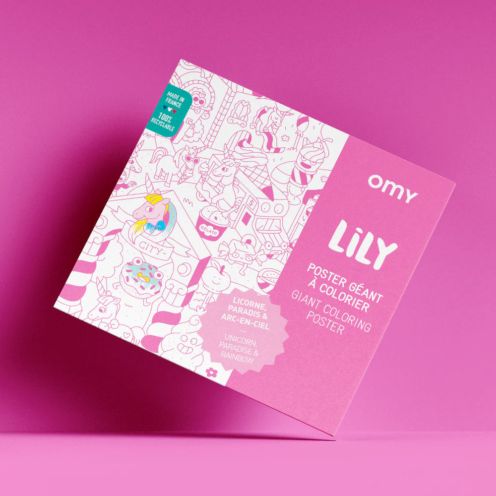 Omy - giant poster 100X70 - lily