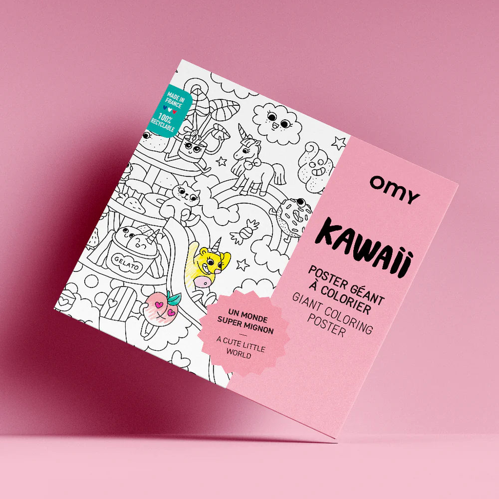 Omy - giant poster 100X70 - kawaii