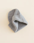 HVID - Newborn beanie - fonzie - grey melange