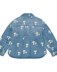 Brunobruno nation - nohr denim shirt - mid blue mushroom