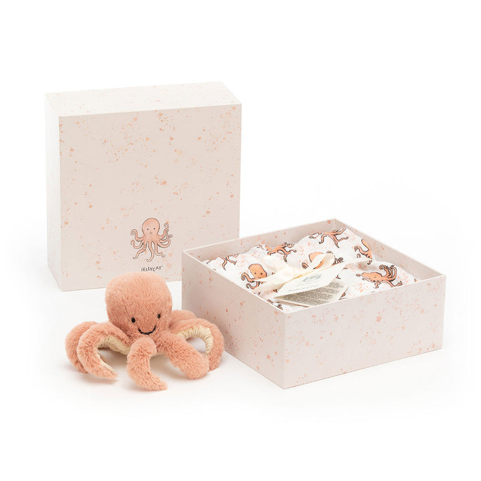 Jellycat -  Odell octopus gift set