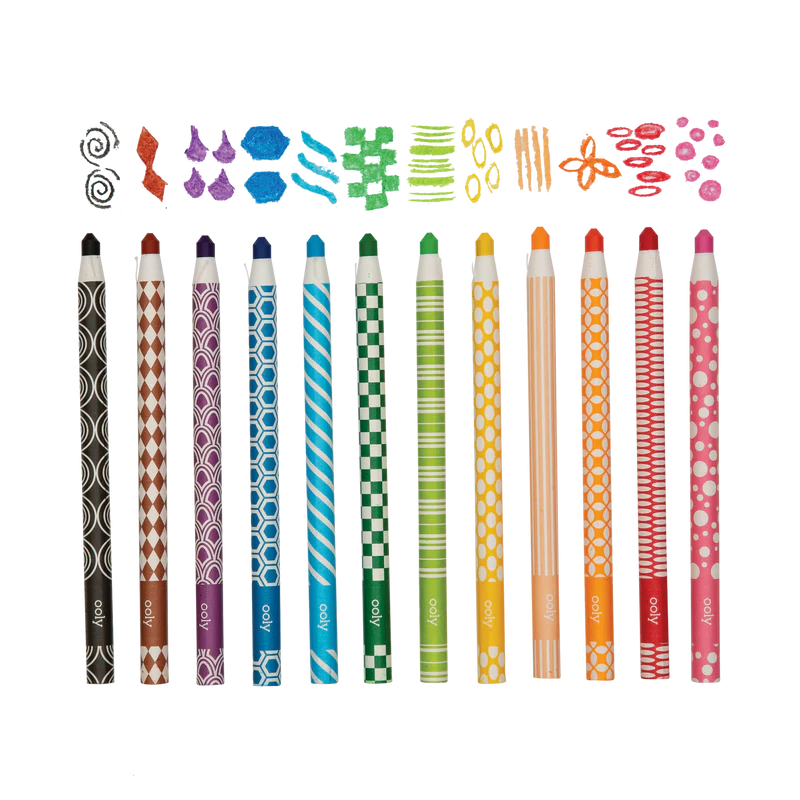 Ooly - color appeel - 12 crayon sticks