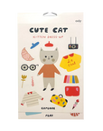 Ooly - stickyville stickers - dress up cats