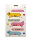 Ooly - stickyville stickers - dress up cats