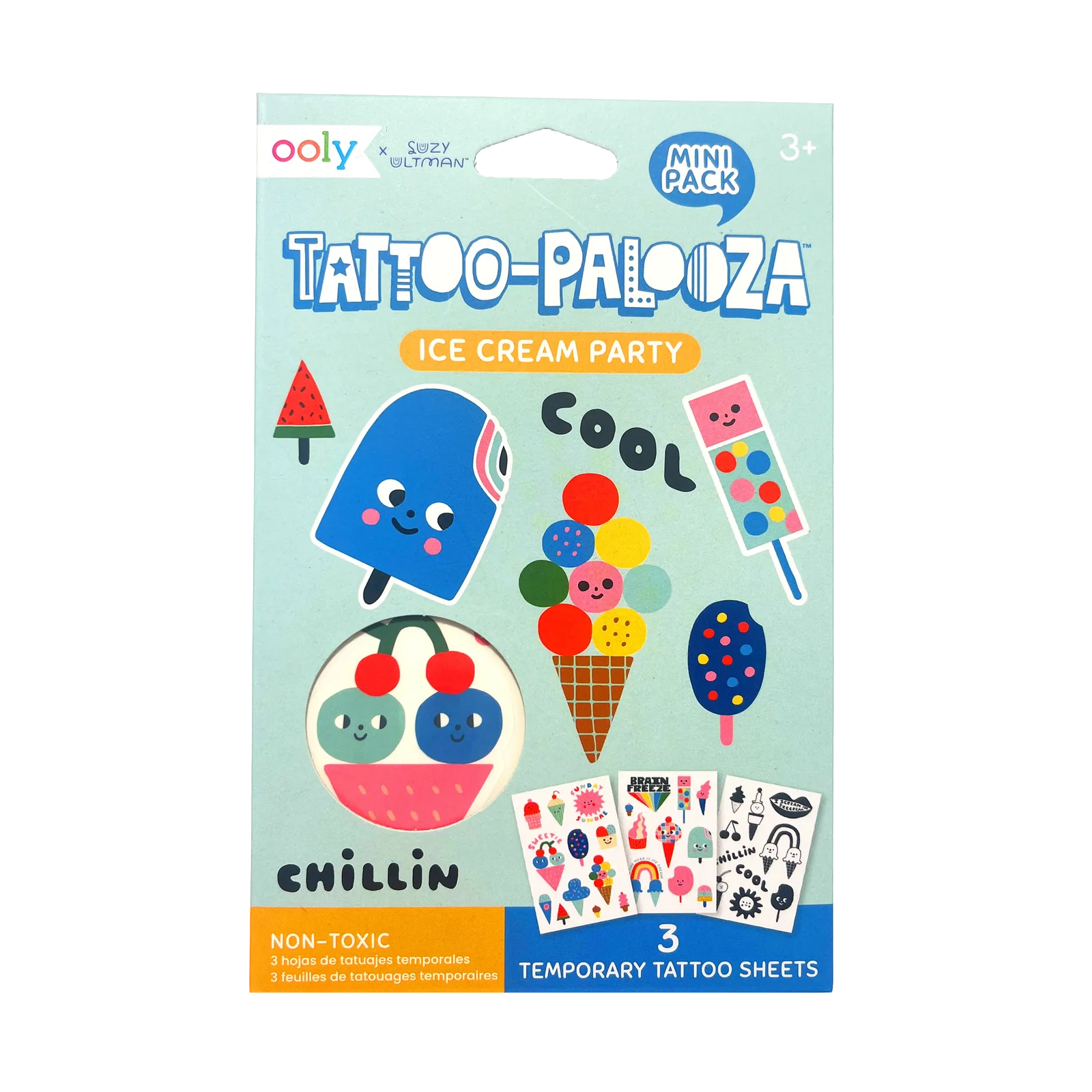 Ooly - tattoos - palooza - ice cream party