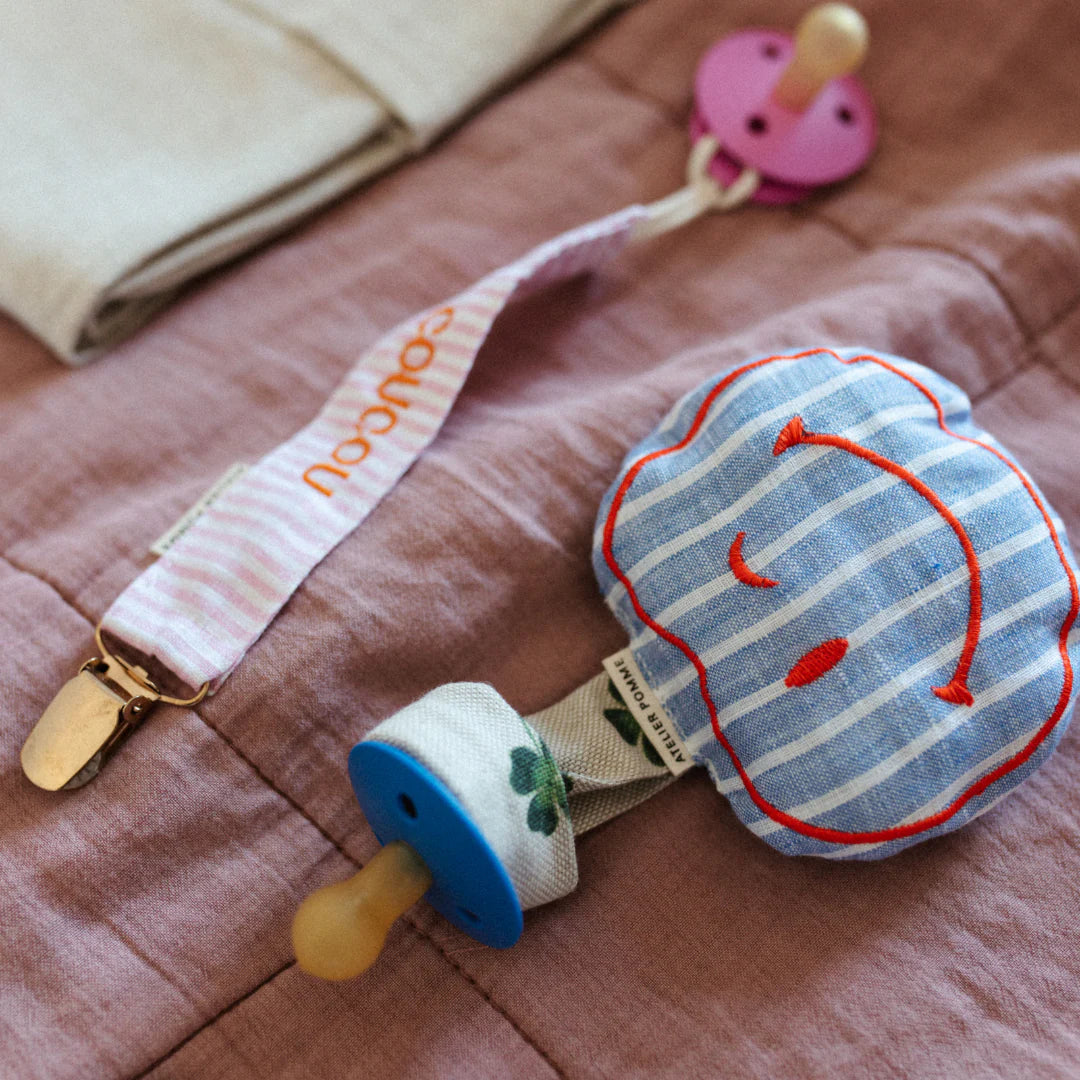Atelier Pomme - pomme - pacifier cloth - lovely linnen l&#39;amour
