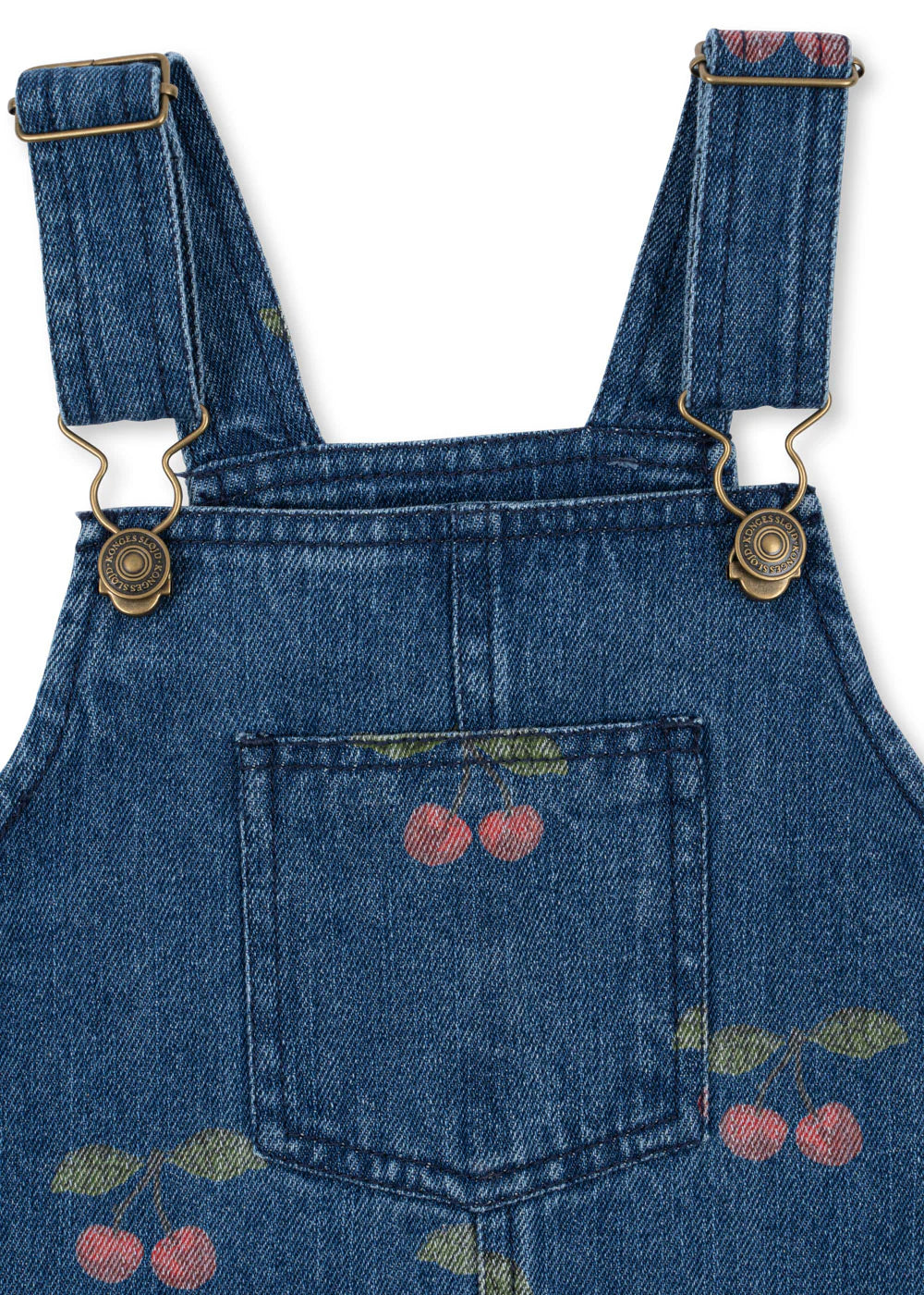 Konges Slojd - Magot denim dress - grande cerise