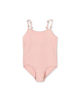 Konges Slojd - fleuri swimsuit - powder pink